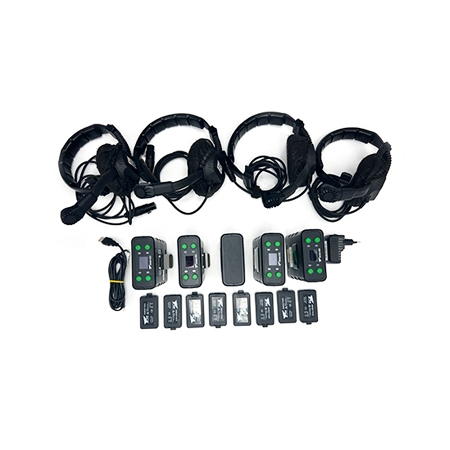 KIT Intercom Green-Go 4 beltpack wireless KIT Intercom Green-Go 4 beltpack wireless