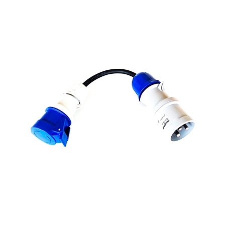 Adattatore 16A CEE / 32A CEE monofase Adattatore 16A CEE / 32A CEE monofase