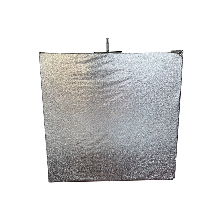 Polistirolo 1x1mt bianco/argento Polistirolo 1x1mt bianco/argento