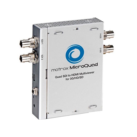 MicroQuad - SDI to HDMI Multiviewer MicroQuad - SDI to HDMI Multiviewer