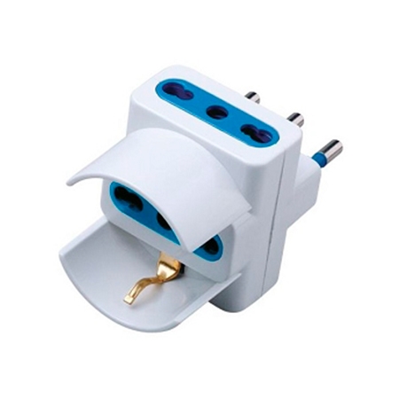 Adattatore shucko triplo Adattatore shucko triplo