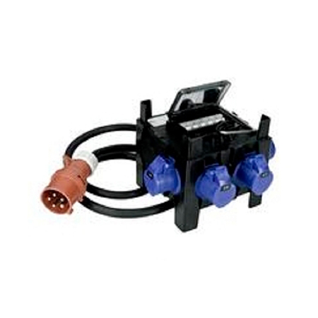 Powerbox pentapolare trifase 32A / 3 x 32A monofase Powerbox pentapolare trifase 32A / 3 x 32A monofase